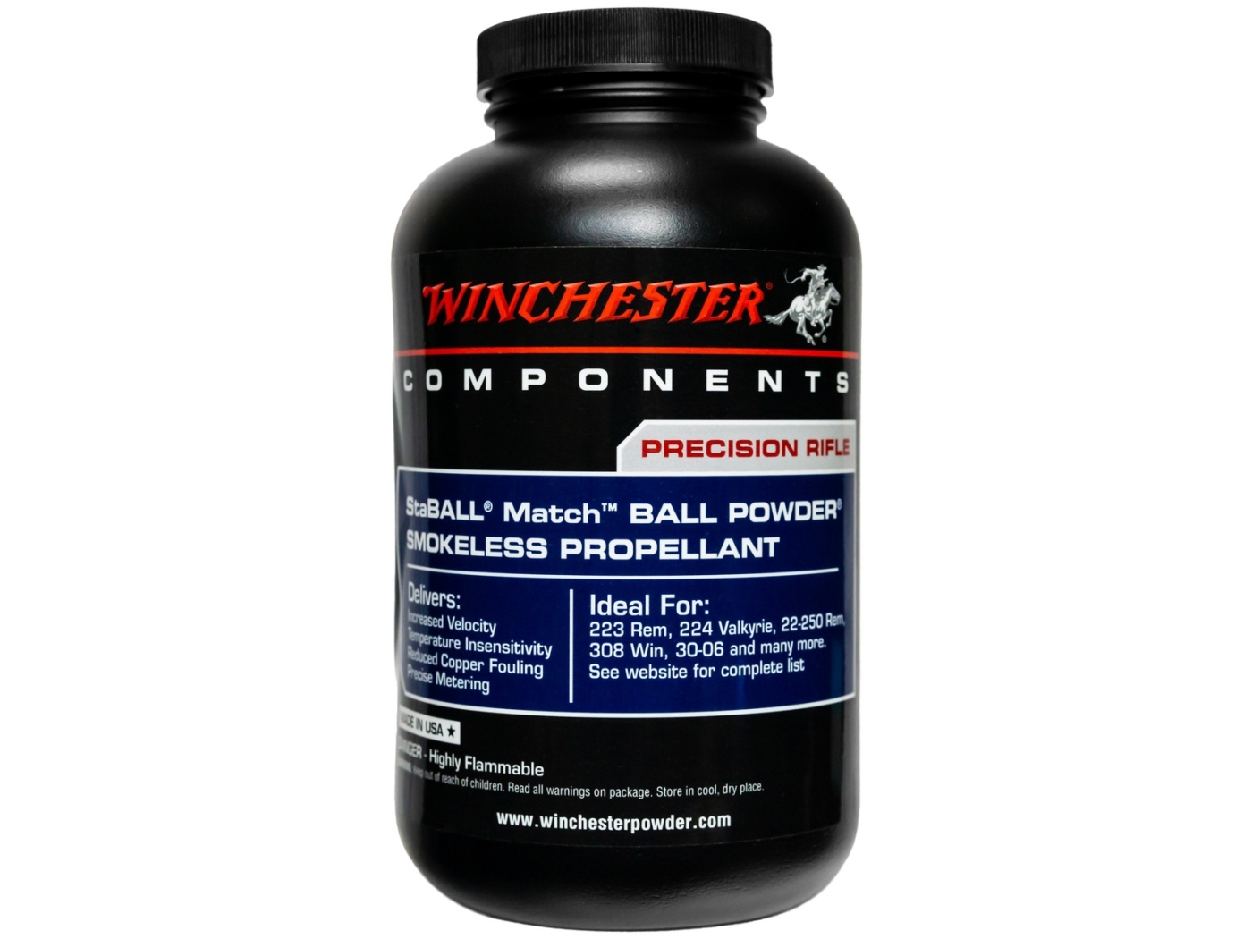 Winchester StaBALL Match BALL Powder