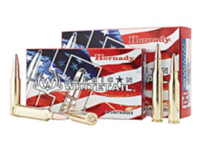 Hornady .243 100gr American Whitetail BTSP Ammuntion 8047