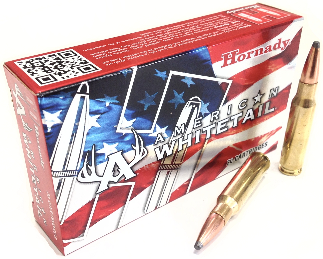 Hornady American Whitetail .308 150gr SP InterLock Ammunition