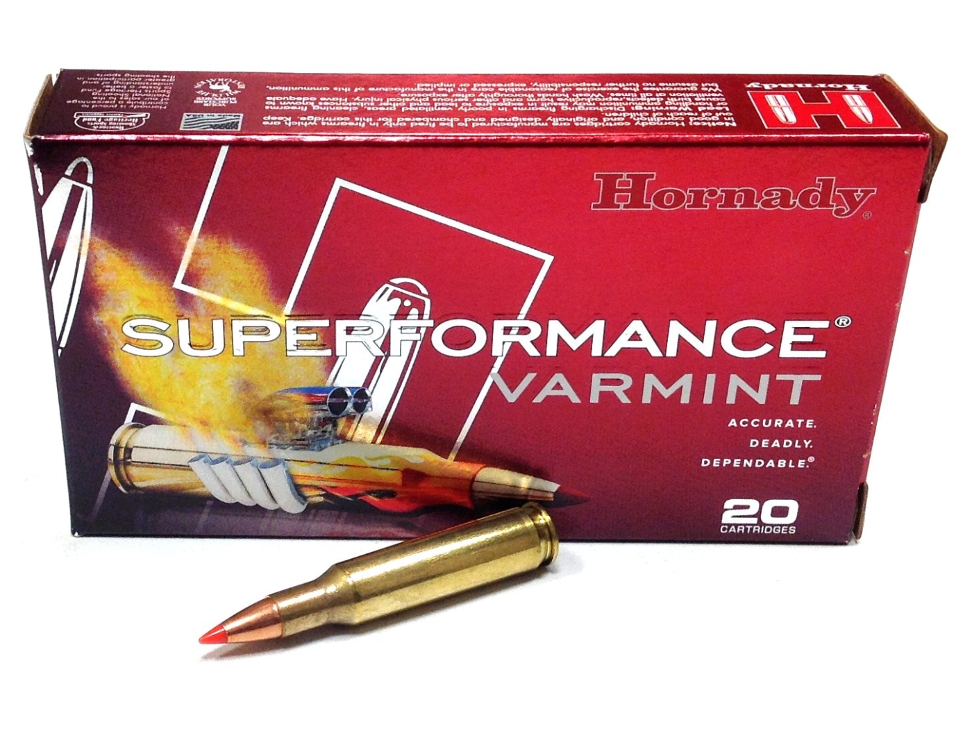 Harnady .222 50gr V-Max Ammunition