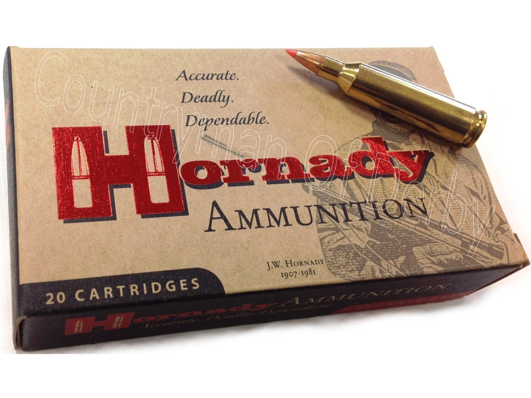 Hornady .22-250 40gr V-Max Ammunition 8335