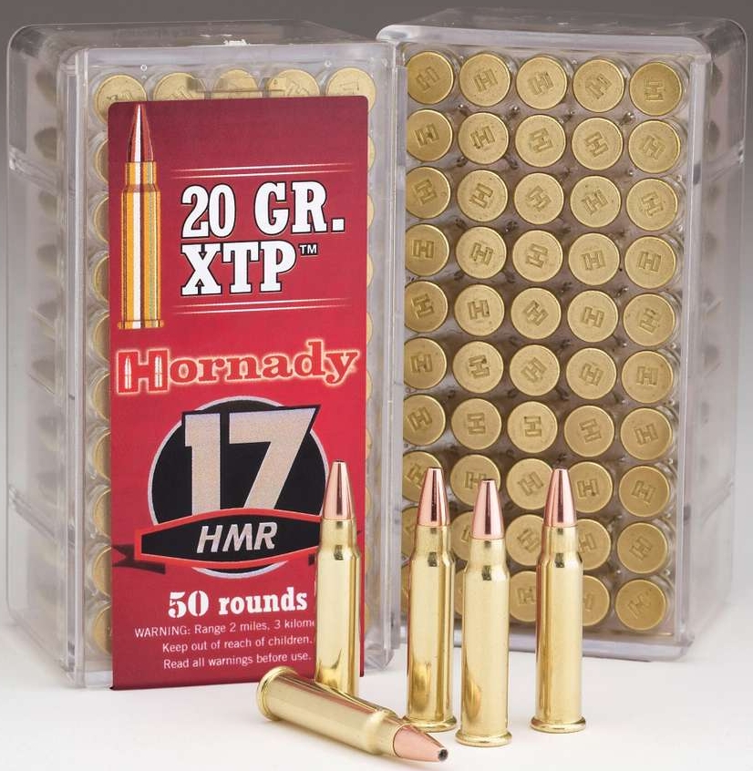Hornady .17 HMR 20Gr HP XTP Ammunition
