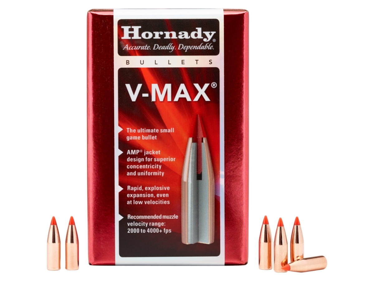 Hornady 6mm 65Gr V-Max Bullets - 22415