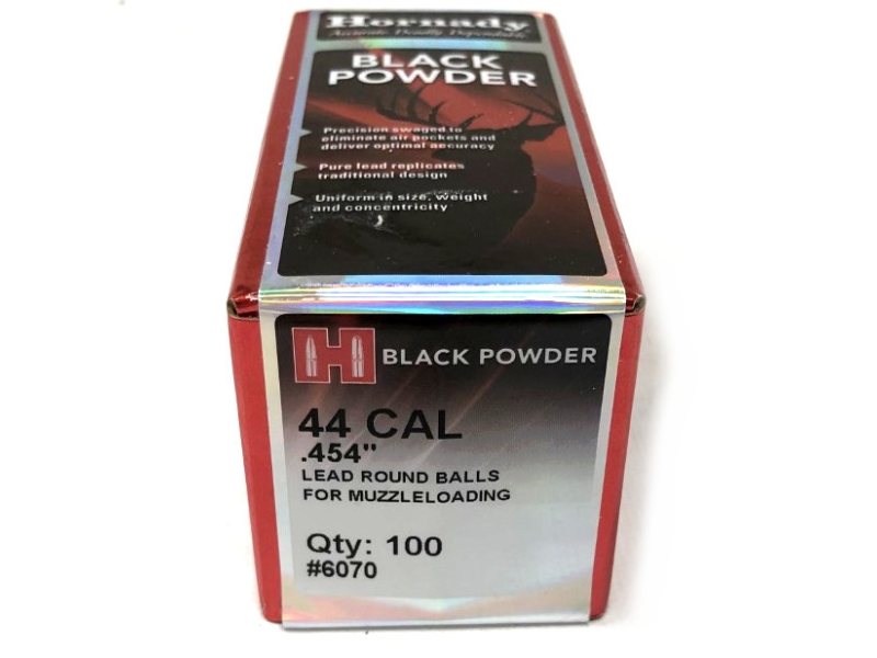 hornady .44 cal lead round balls .454" 6070