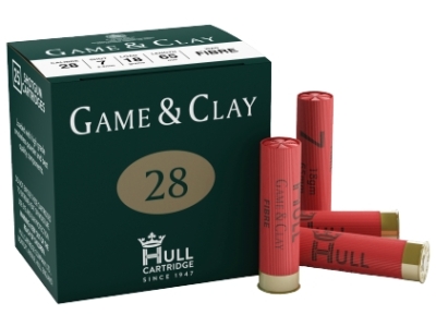 Hull Game & Clay 18g 28B Cartridge Fibre