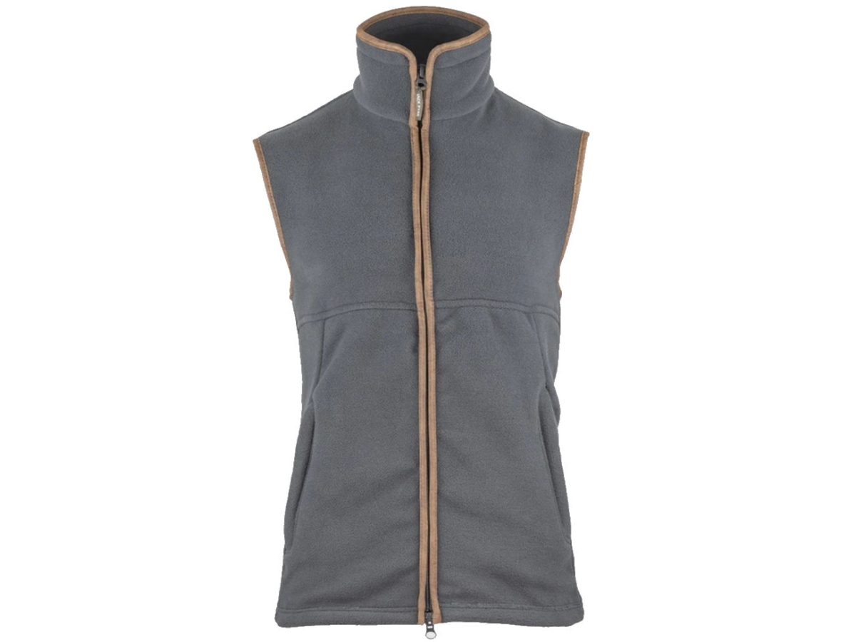 jack pyke fleece gilet charcoal