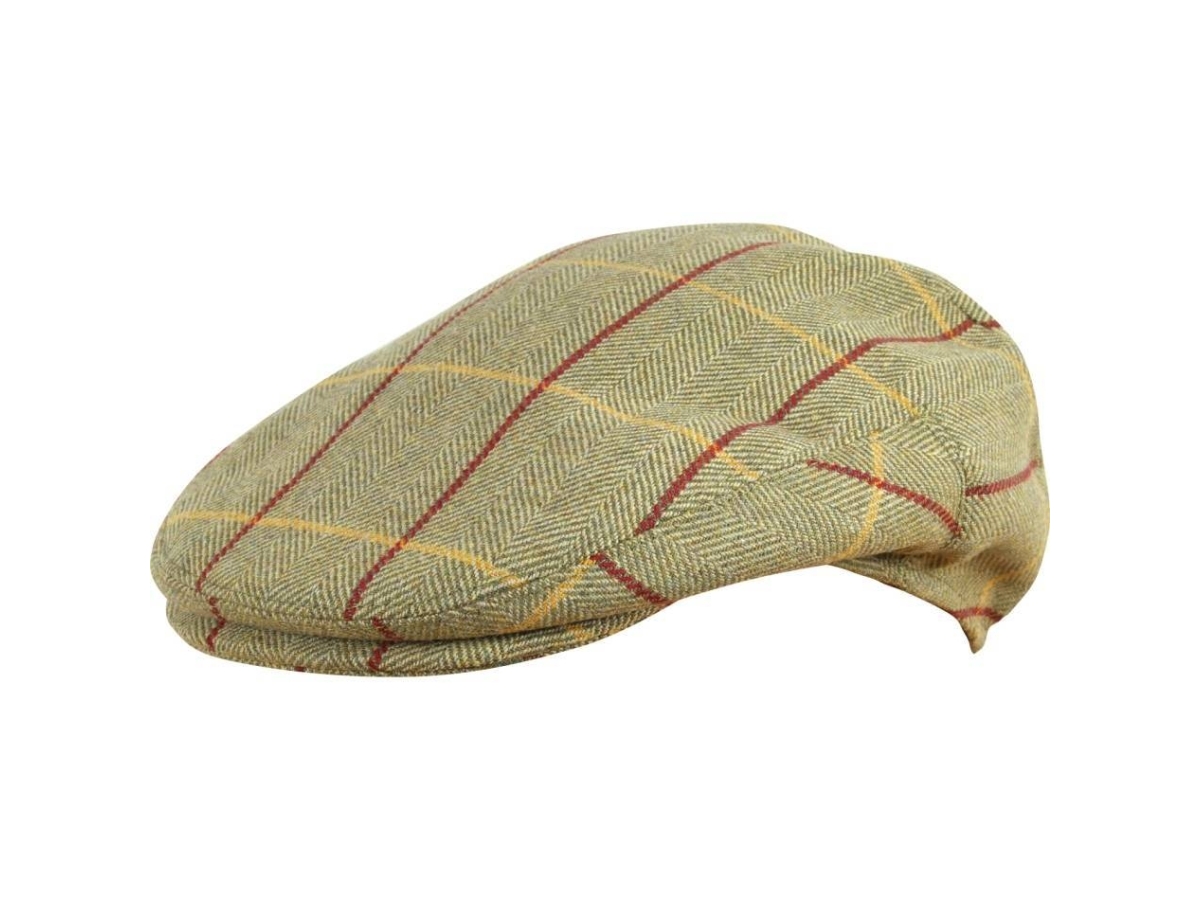 Jack Pyke Wool Blend Tweed Flat Cap