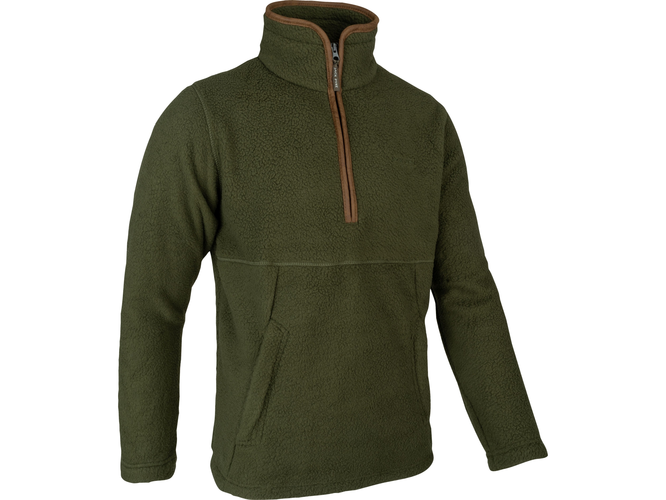 jack pyke sherpa pull over olive