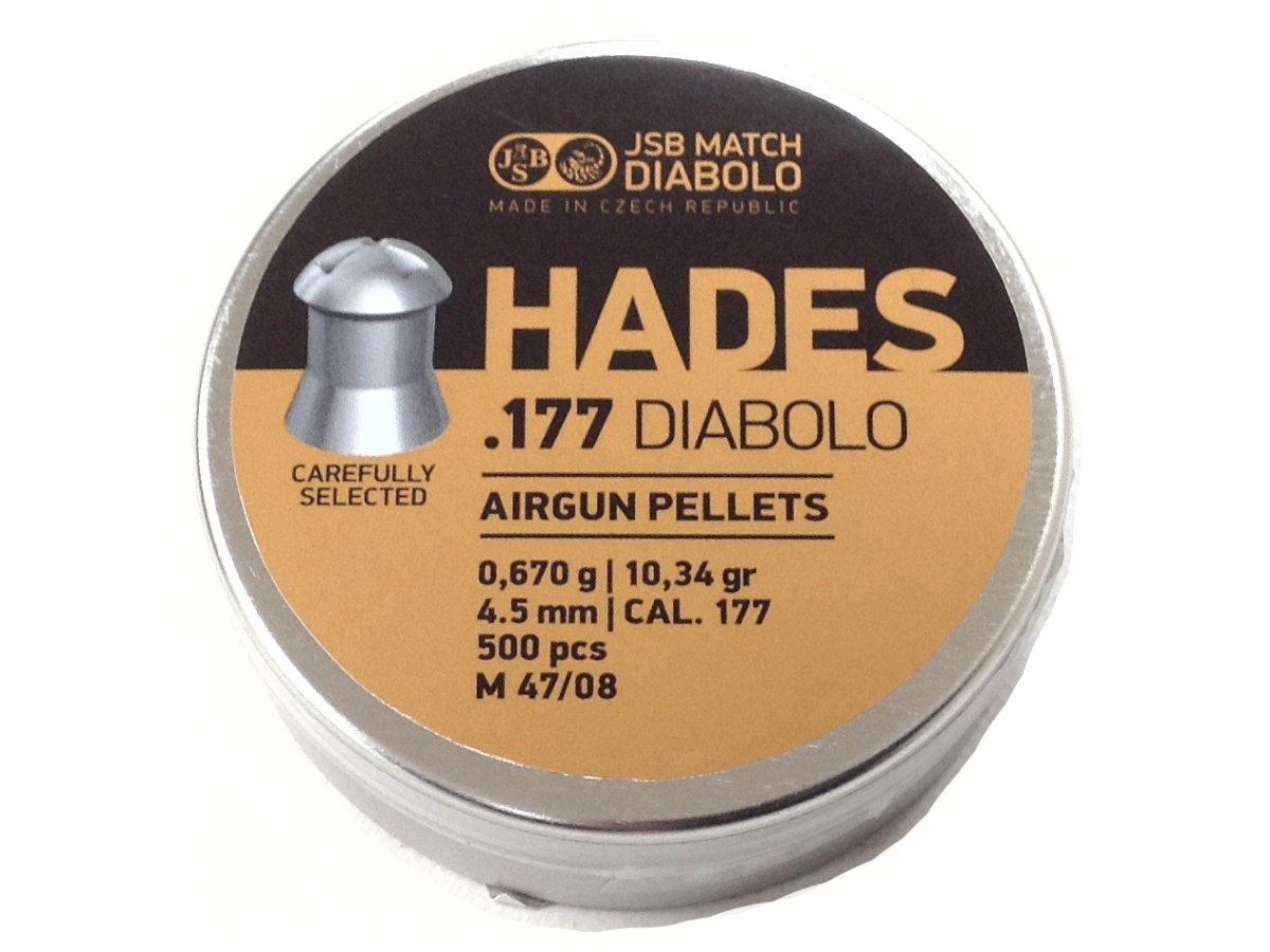 JSB Hades .177 Air Rifle Pellets 4.50