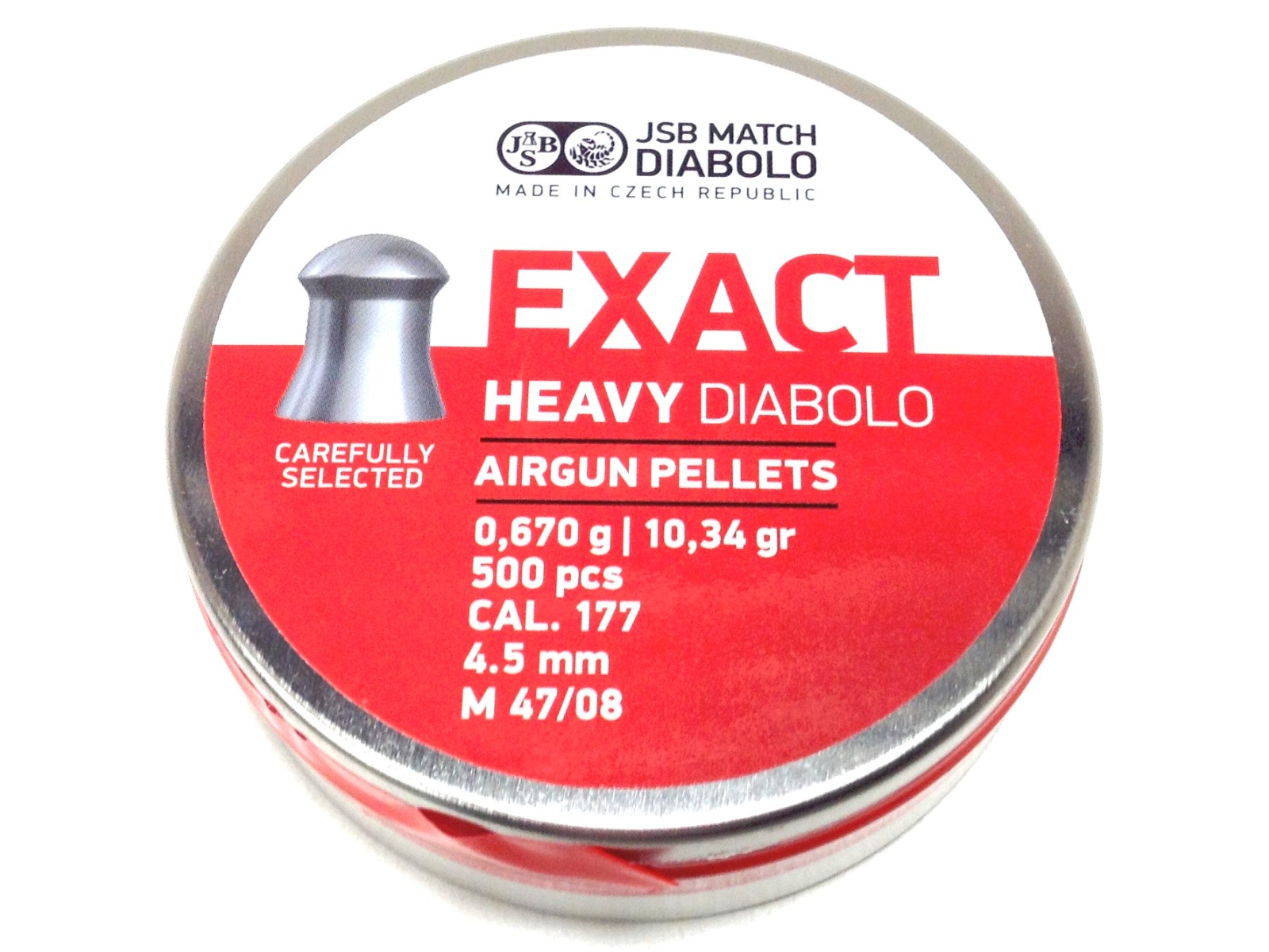 JSB Exact Heavy .177 4.52 Airgun Pellets