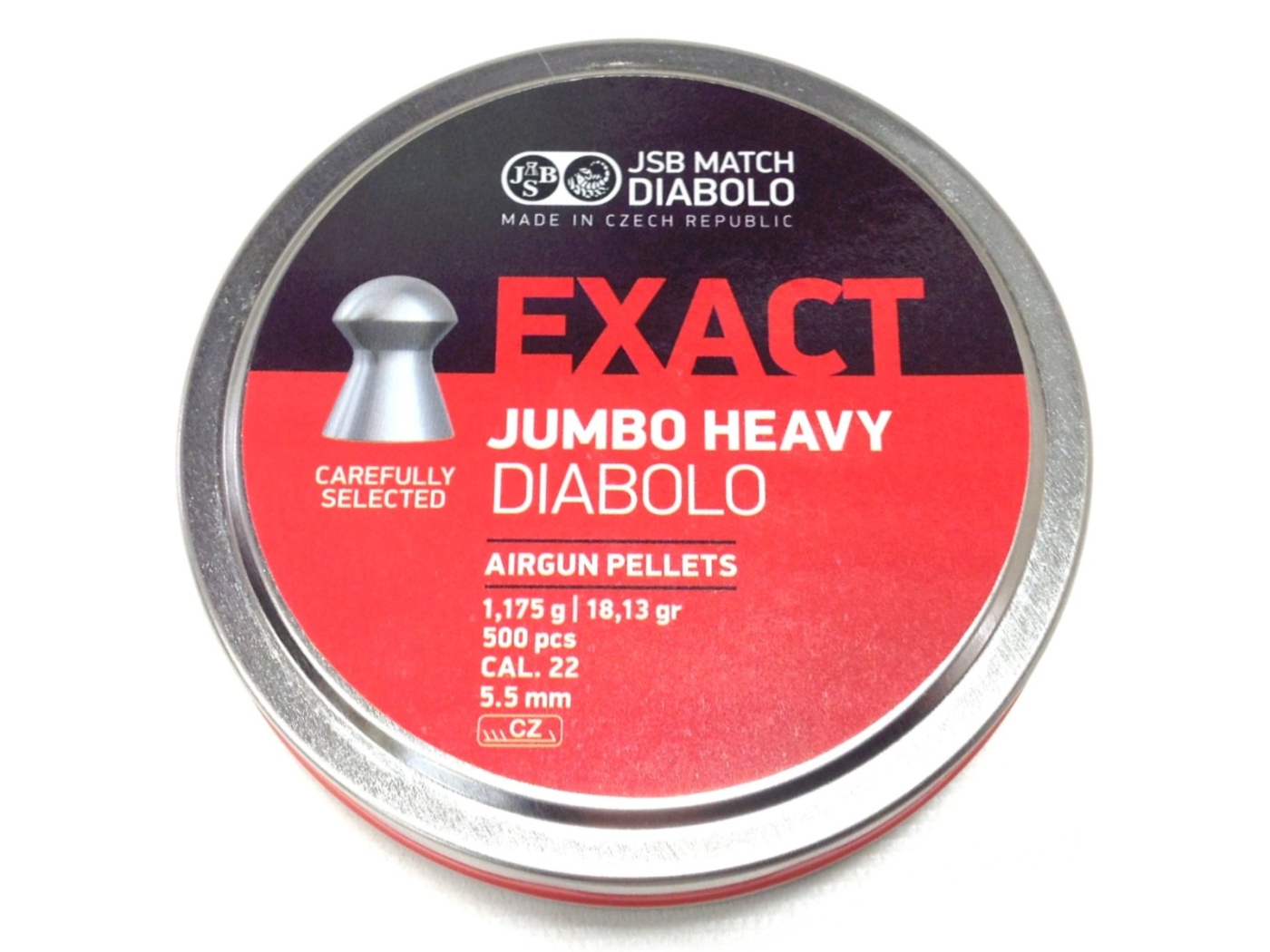 .22 JSB Exact Jumbo Heavy 5.52 Pellets