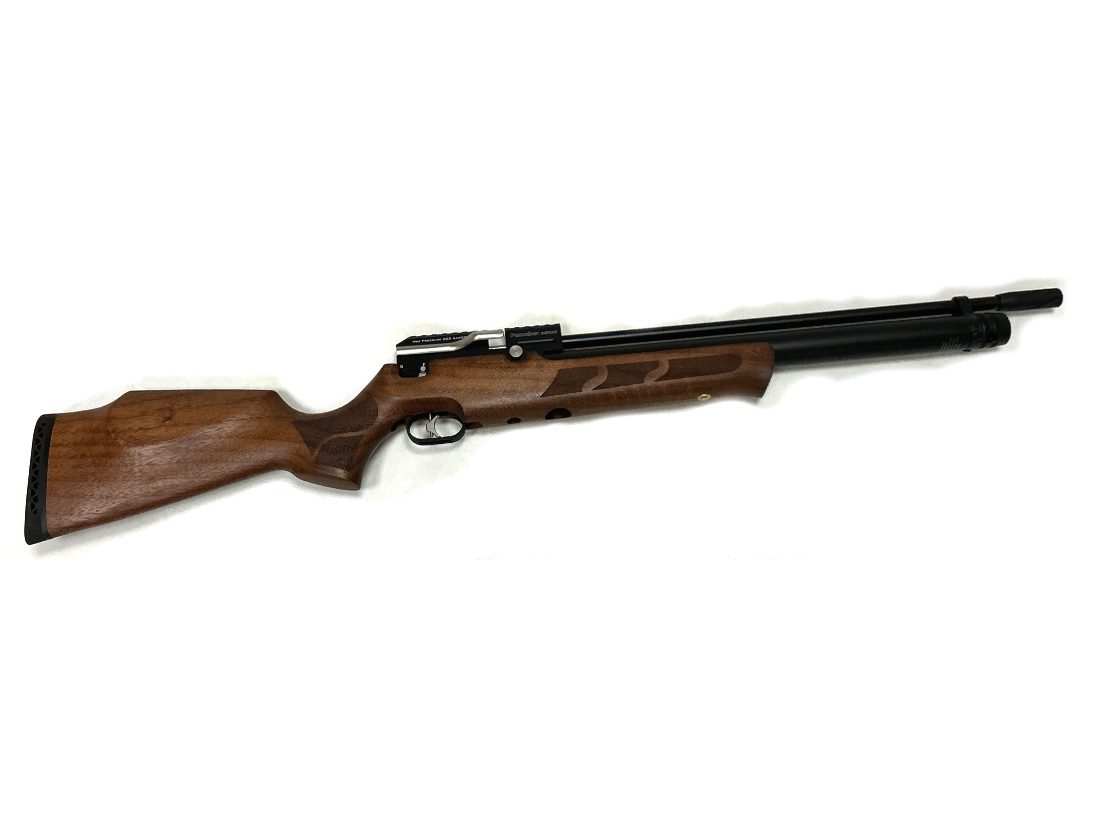 Kral Puncher Maxi Walnut .22 Air Rifle Main Image kral puncher maxi walnut air rifle pre charged