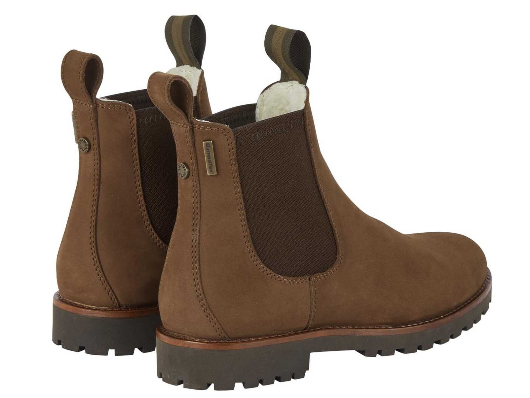 le chameau ladies adventure fouree chelsea boots