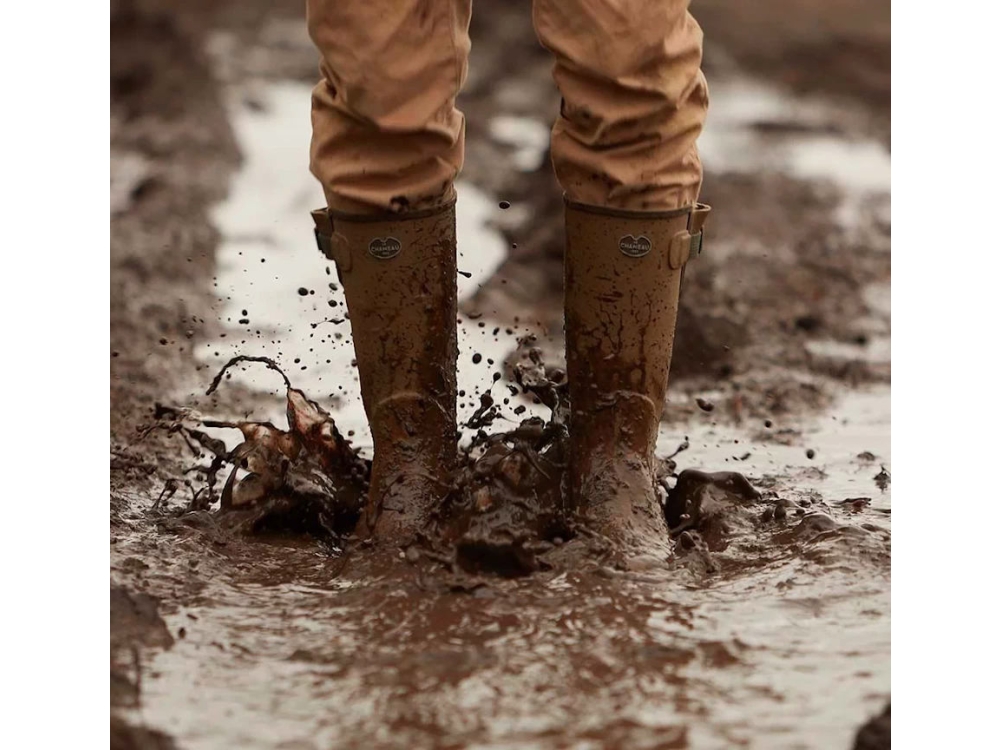 Le Chameau Vierzonord Neoprene Lined Wellington Boots