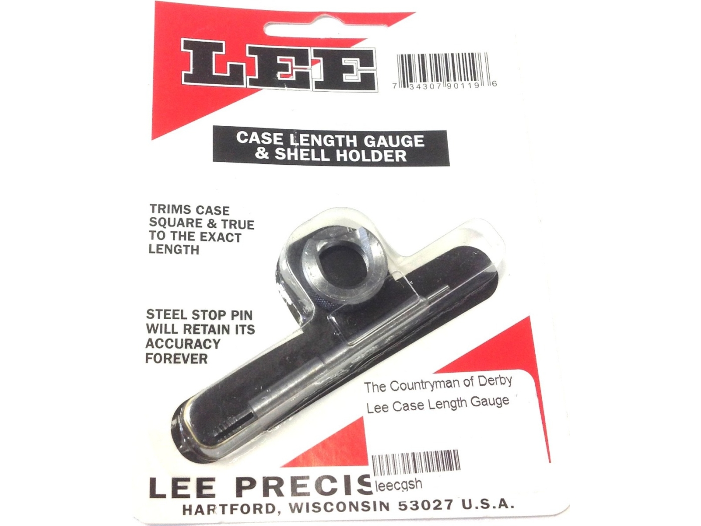 Lee Case Length Gauge & Shell Holder