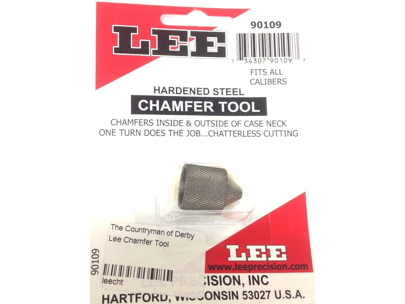 Lee Case Neck Chamfer Tool 90109