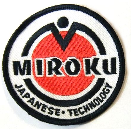 Miroku Sew On Cloth Badge