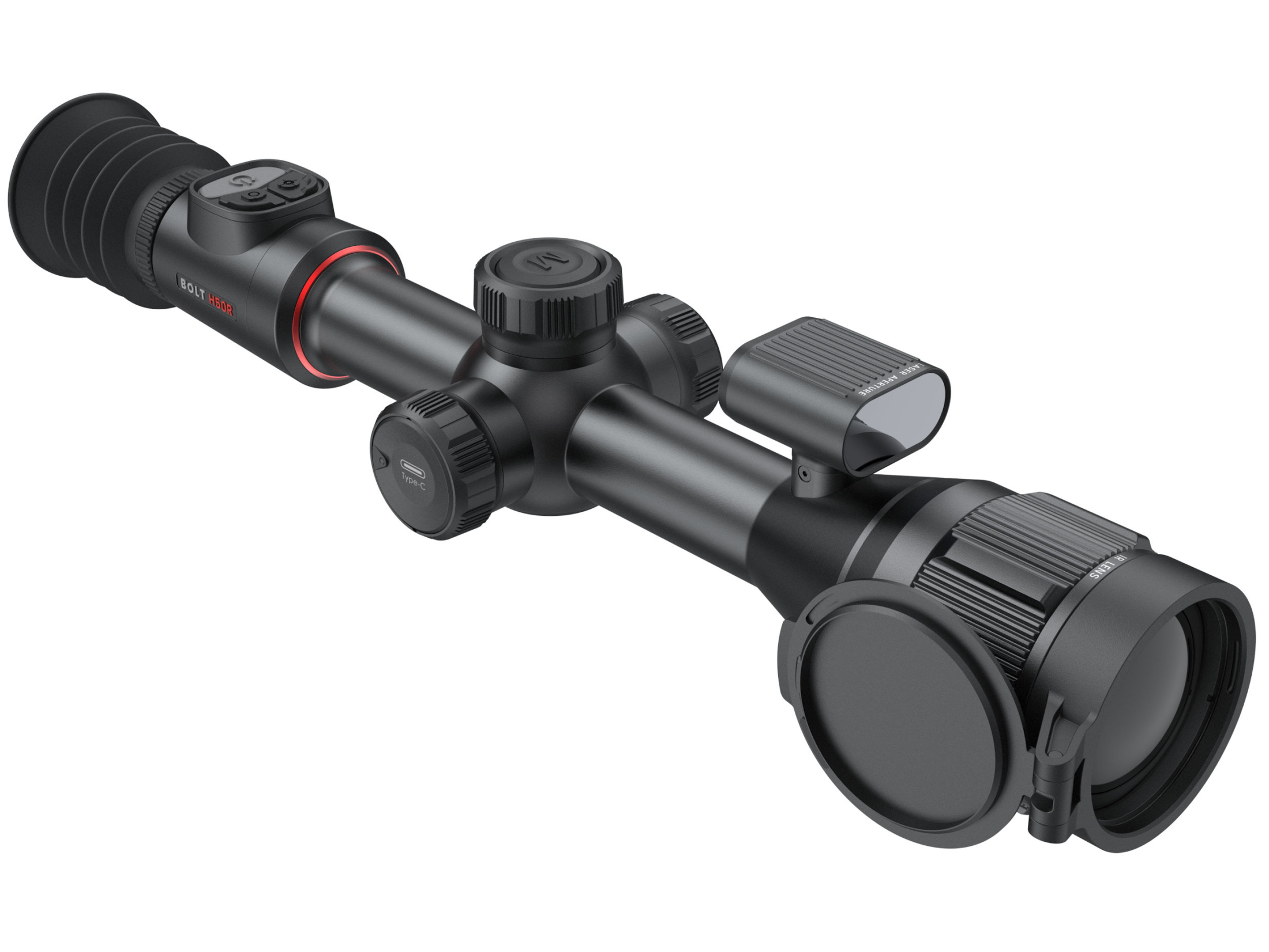 nocpix bolt h50r thermal rifle scope with lrf