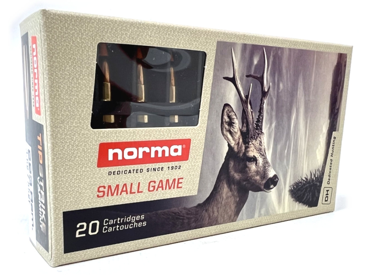 norma .223 tipstrike 55gr ammunition