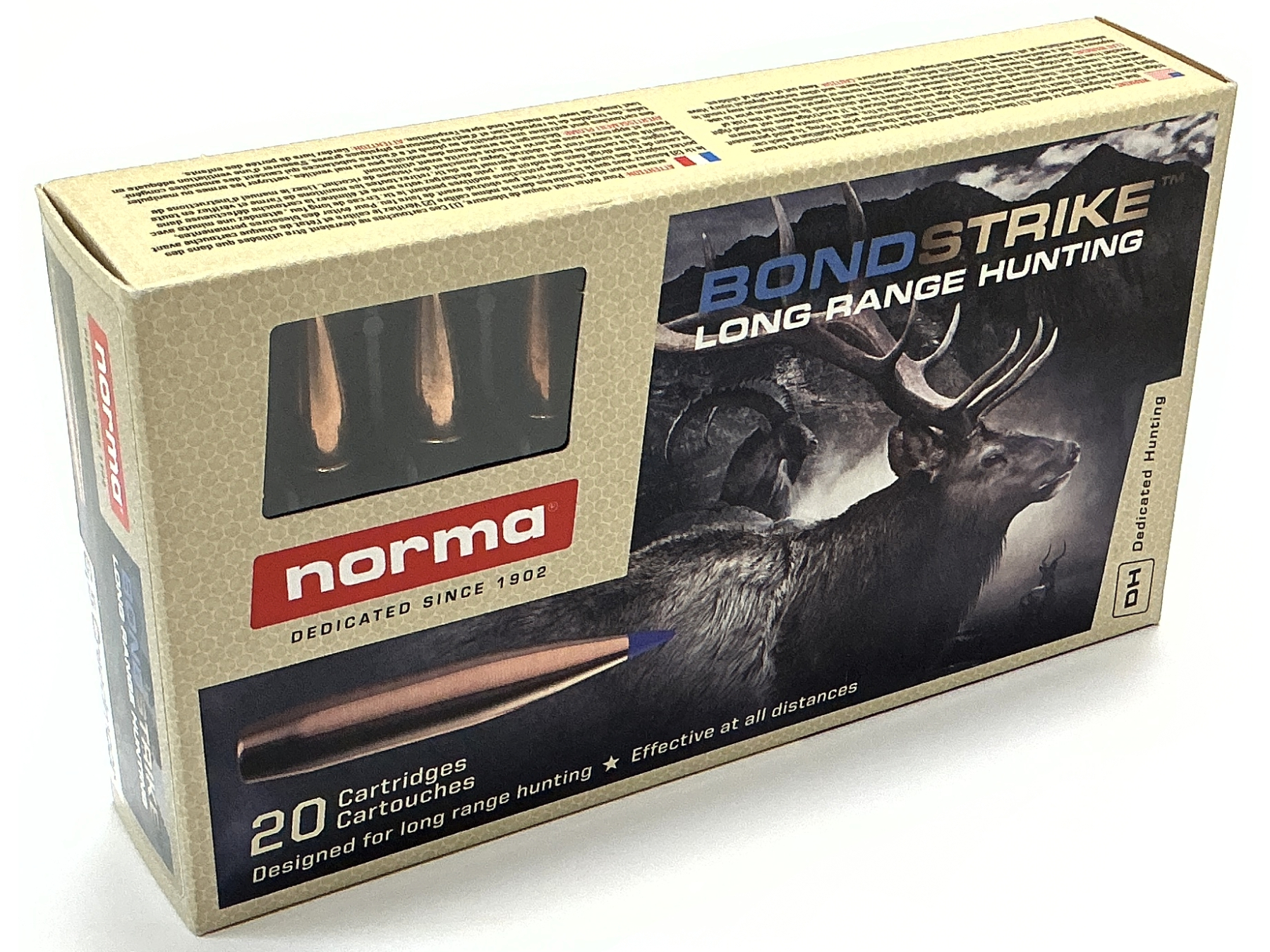 Norma 6.5 Creedmoor 143gr Bondstrike Ammunition