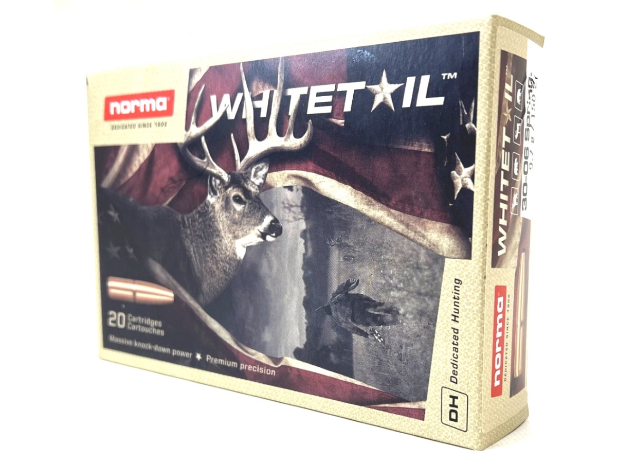 norma whitetail .30-06 150gr ammunition