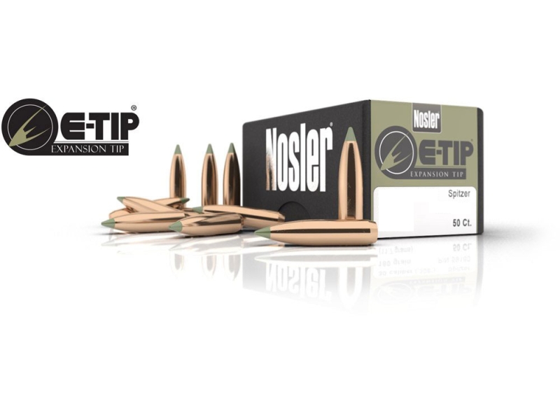 Nosler E-Tip 6mm 90gr Non-Toxic Bullet Heads 59165