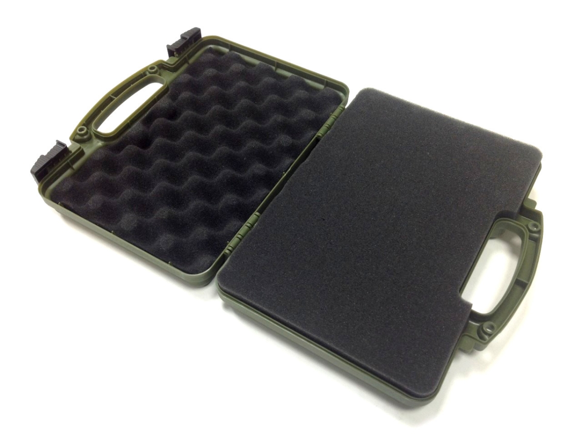 nuprol hard pistol case pluck foam