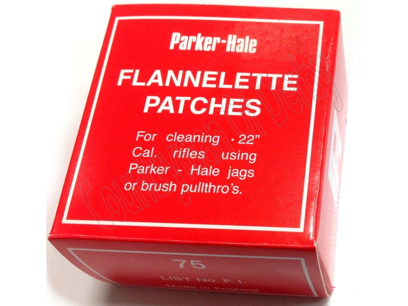 Parker-Hale Flannelette .22 Rifle Cleaning Patches