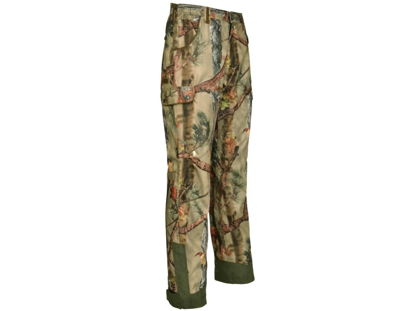 Percussion Brocard Camo Trousers With Tapered Legs