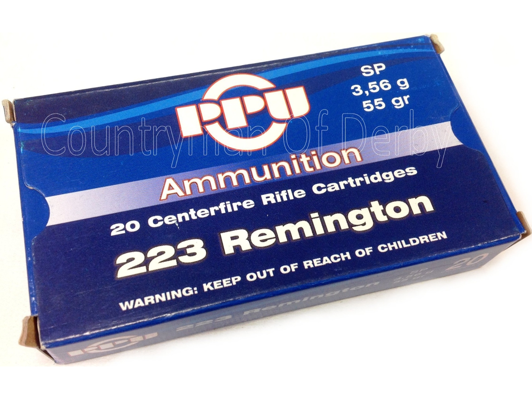 PPU Prvi Partizan .223 55gr SP Ammunition