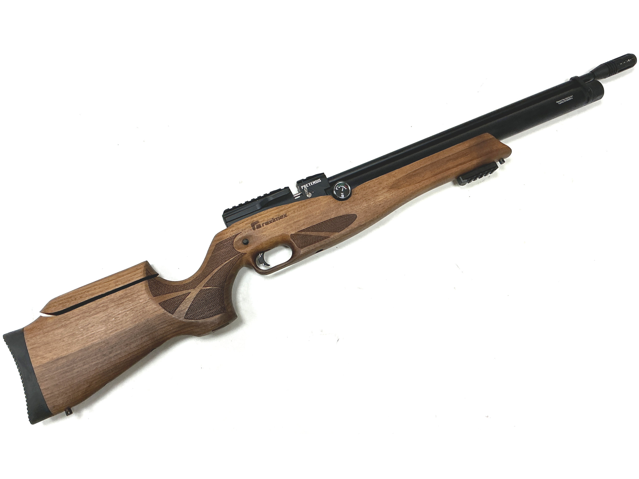 Used Reximex Pretensis .22 Pre-Charged Air Rifle Main Image used reximex pretensis air rifle .22