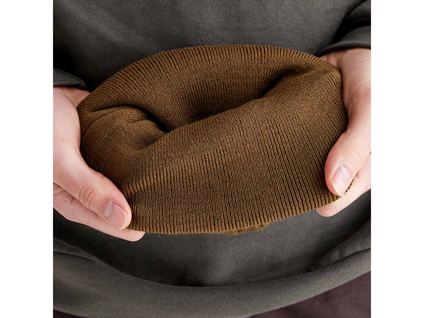 teak heritage ridgeline beanie hat