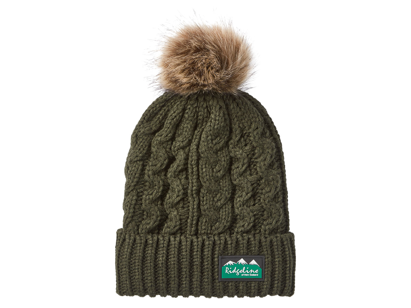 Ridgeline Nordic Fleck Ladies Bobble Hat Deep Forest Main Image ridgeline ladies nordic fleck bobble hat deep forest green