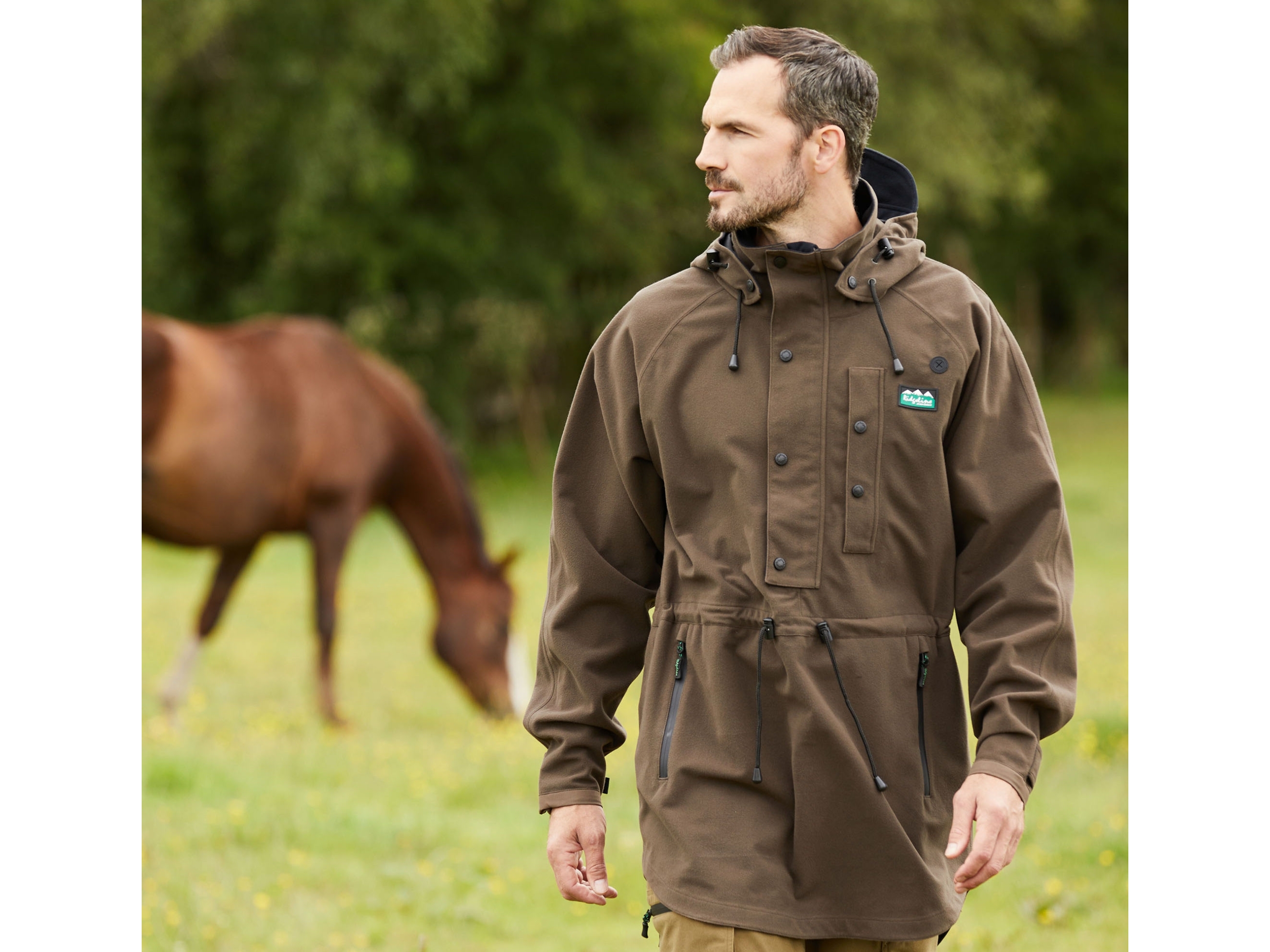 ridgeline monsoon classic smock bark mens