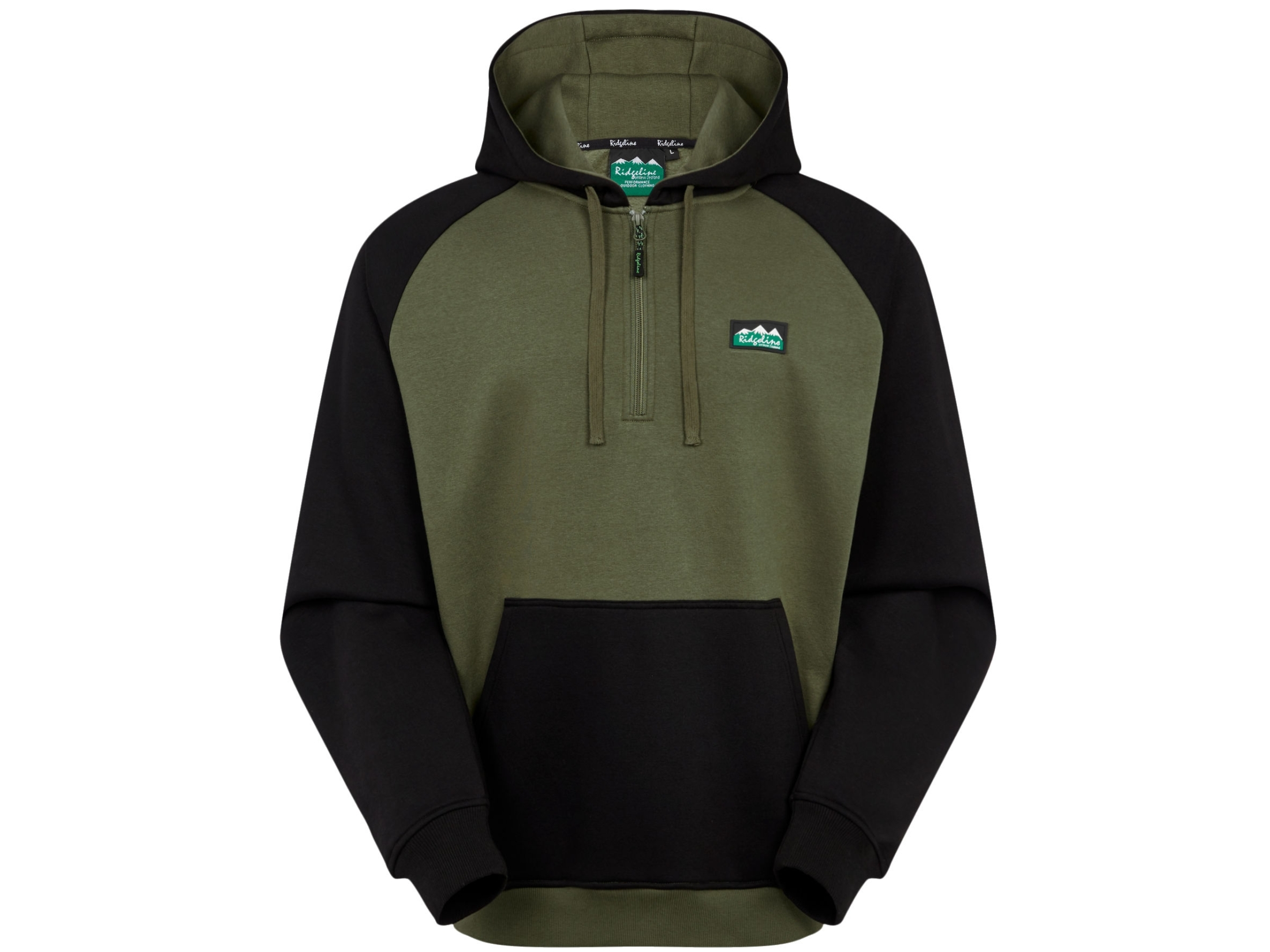 ridgeline kindred hoodie olive black