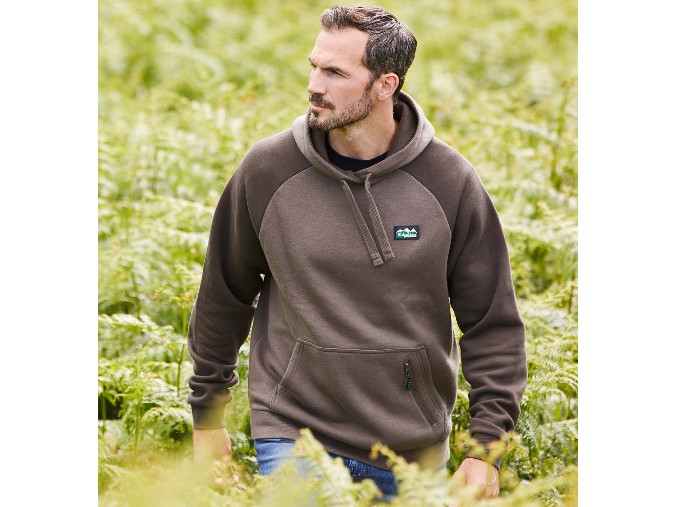 ridgeline north island light bark hoodie