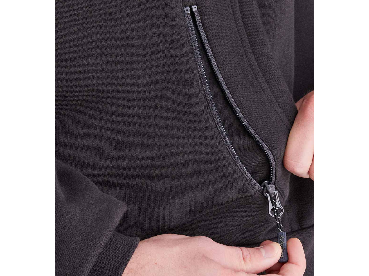 mens ridgeline signature hoodie shale