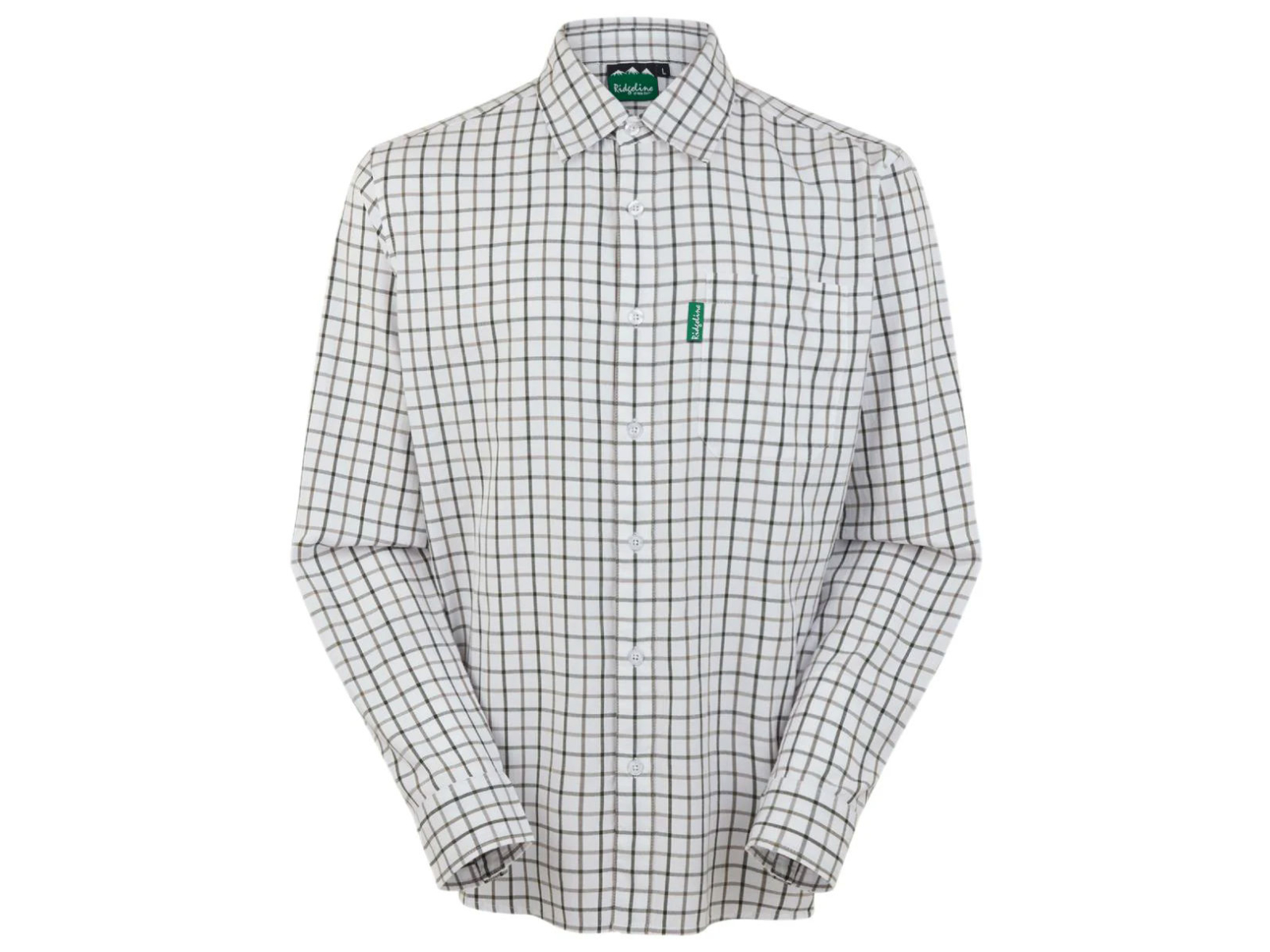 ridgeline smokey olive checked shirt dep forest