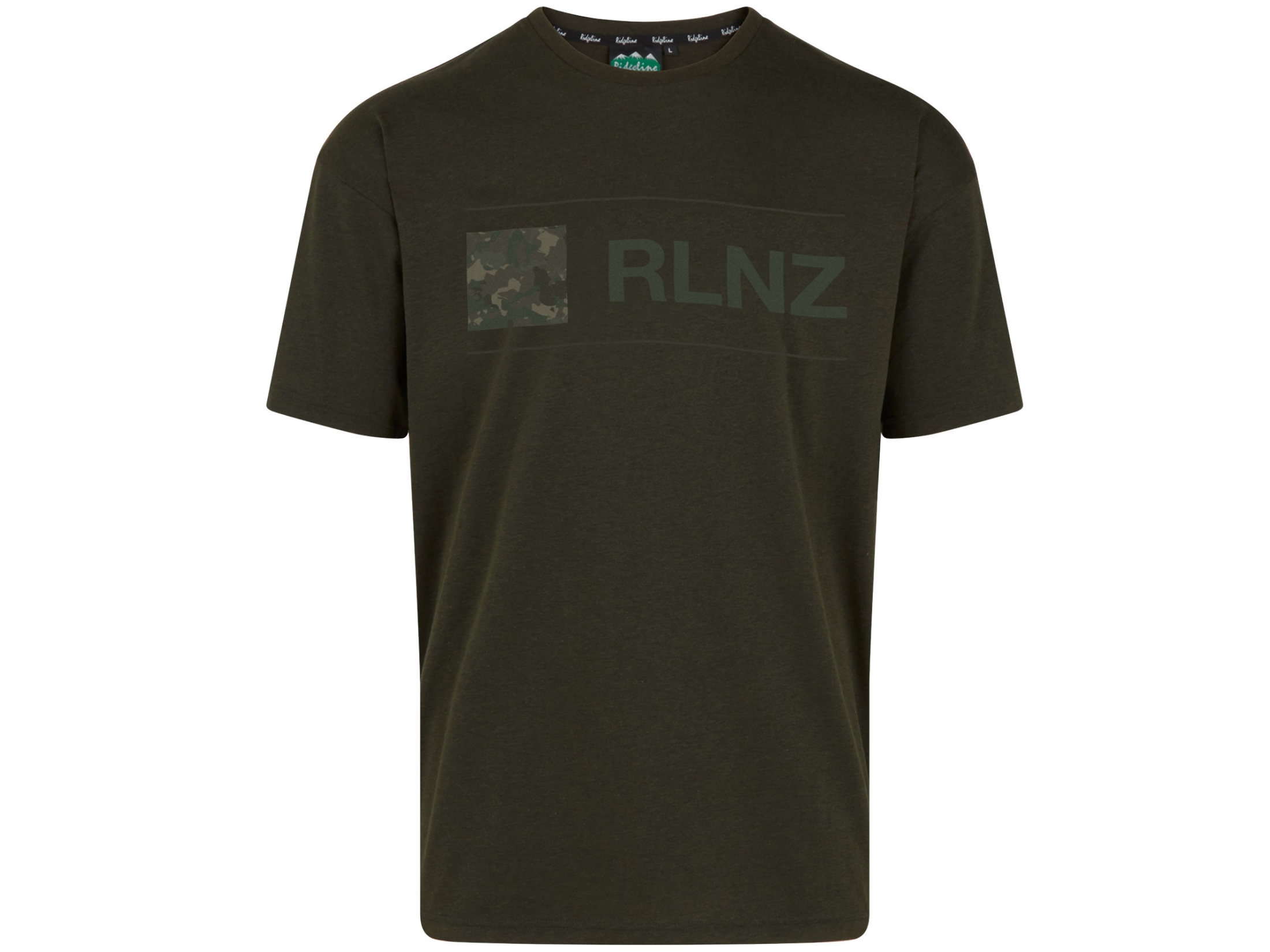 ridgeline basis t shirt olive marl