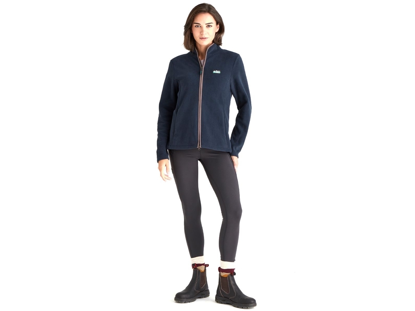 ridgeline brenna ladies navy fleece