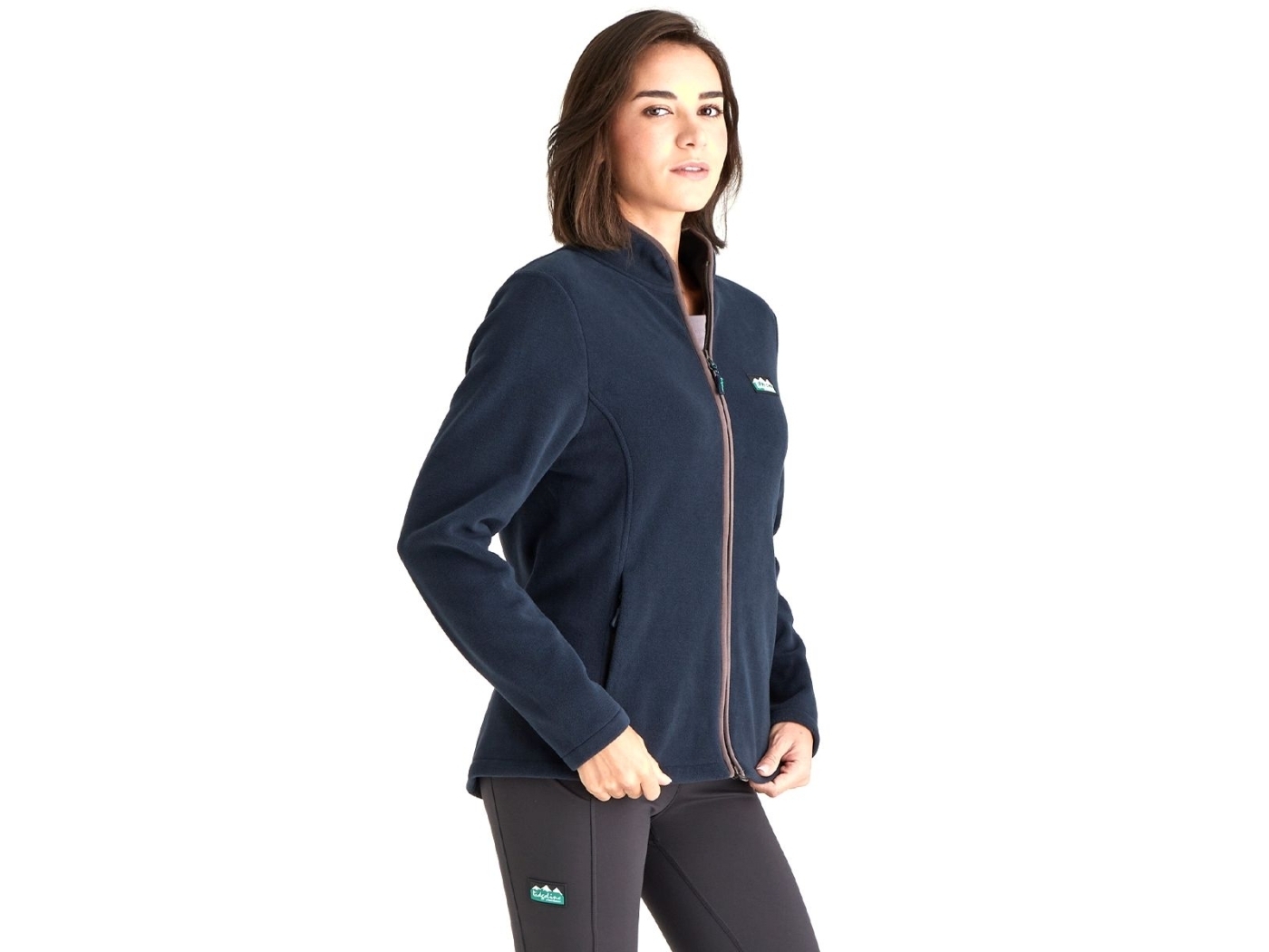 brenna ridgeline ladies navy fleece