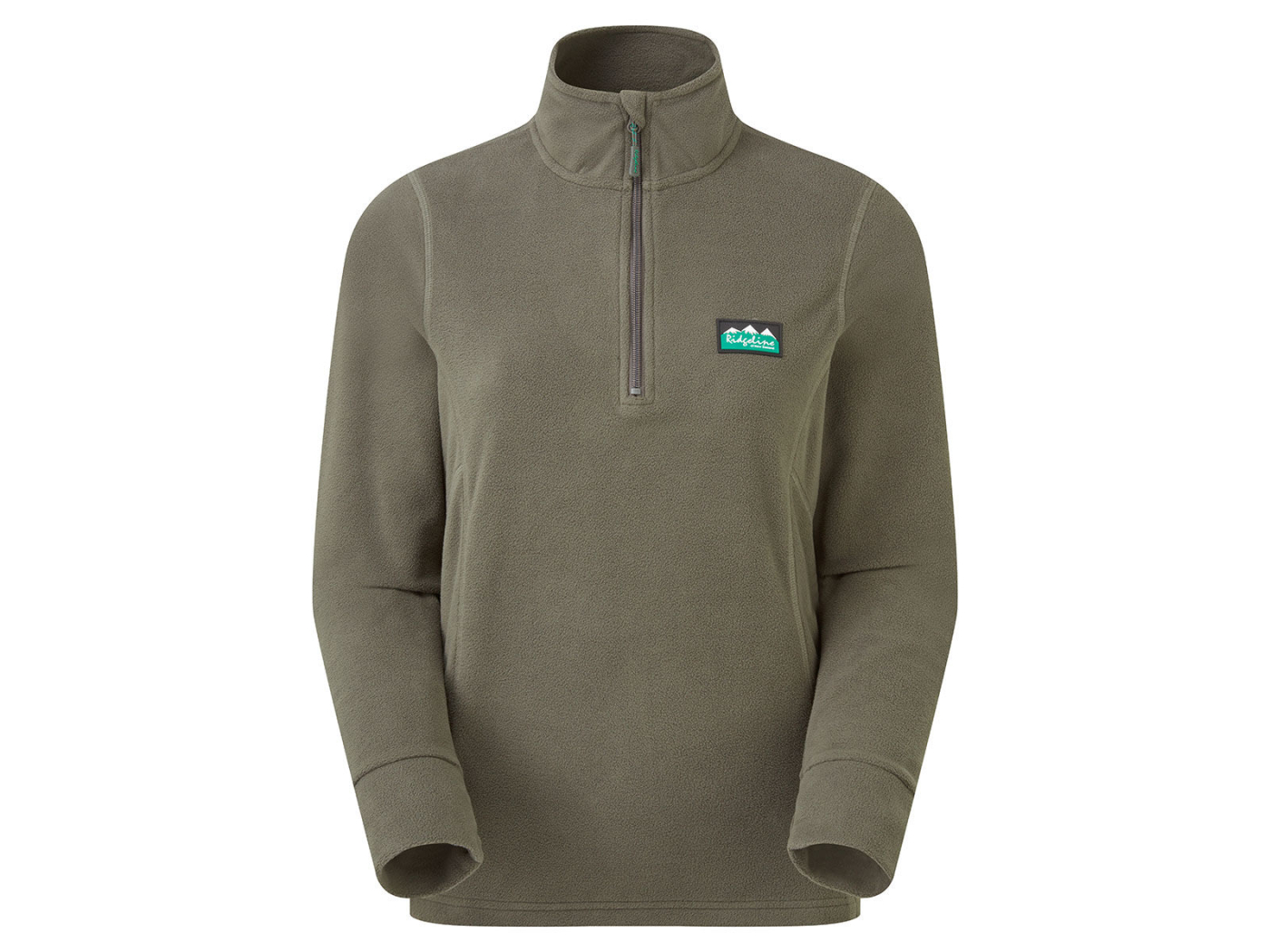 Ridgeline Ladies Narvik Fleece Moss Main Image ridgeline narvik ladies zipped fleece moss