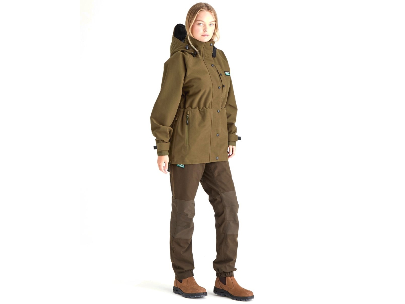 ladies monsoon classic jacket teak ridgeline aw25