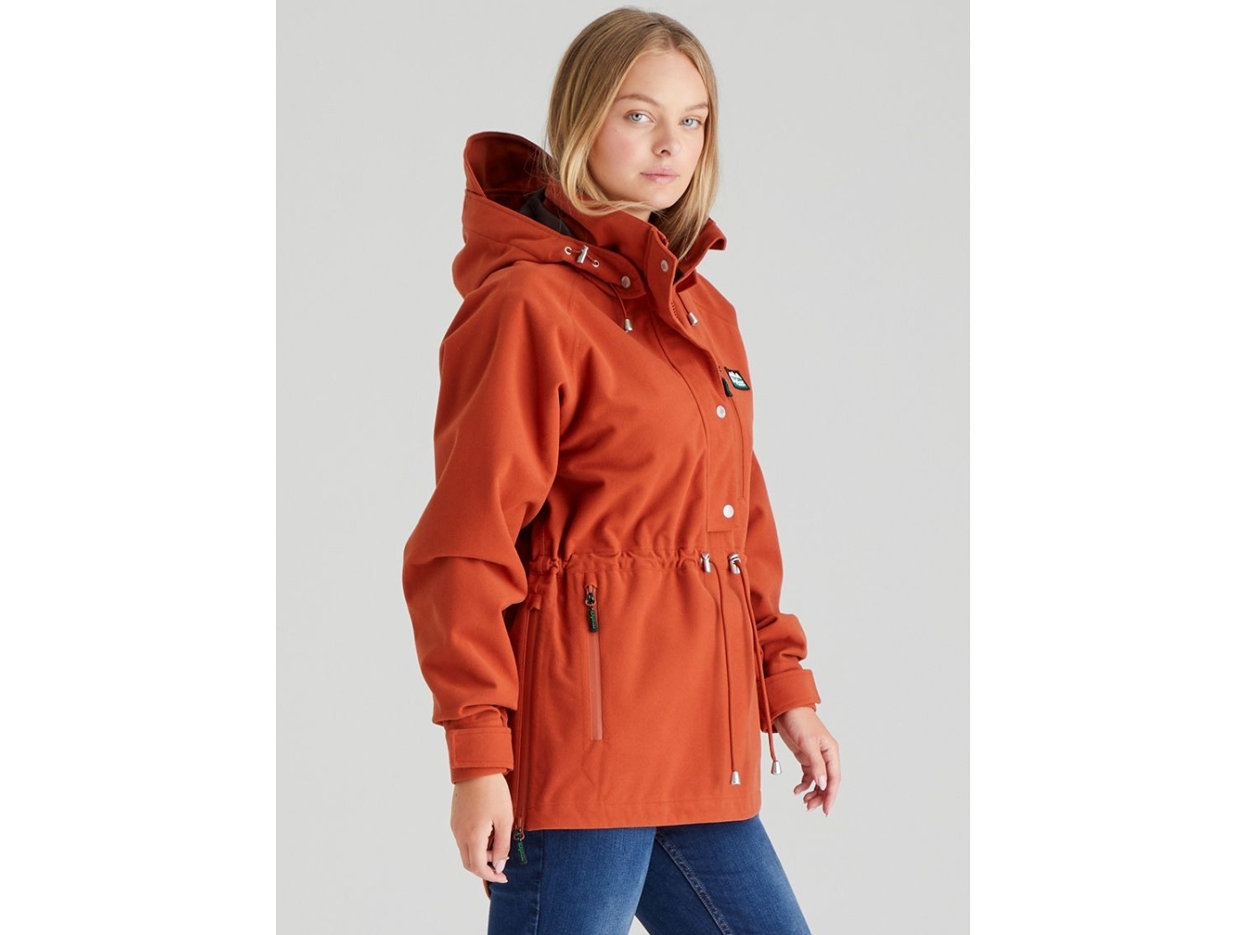 ladies ridgeline nordic smock russet new aw 25