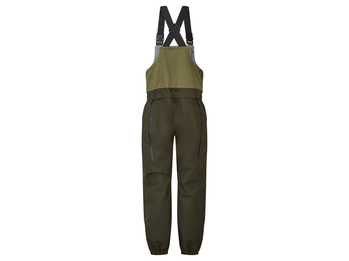 ladies ridgeline agri pro bib and brace 3l deep forest green