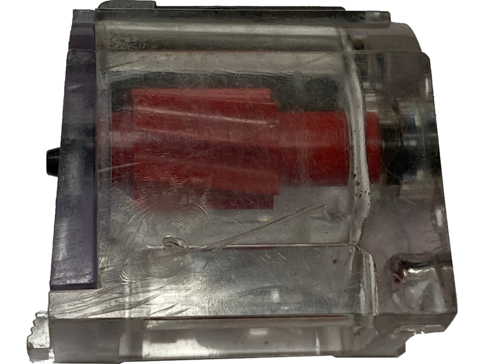 Used Ruger 10/22 Clear 10 Round .22 LR Magazine Image 4 used ruger magazine with clear outer