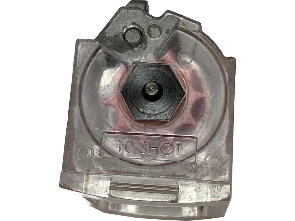 Used Ruger 10/22 Clear 10 Round .22 LR Magazine Main Image Used Ruger 10/22 clear magazine