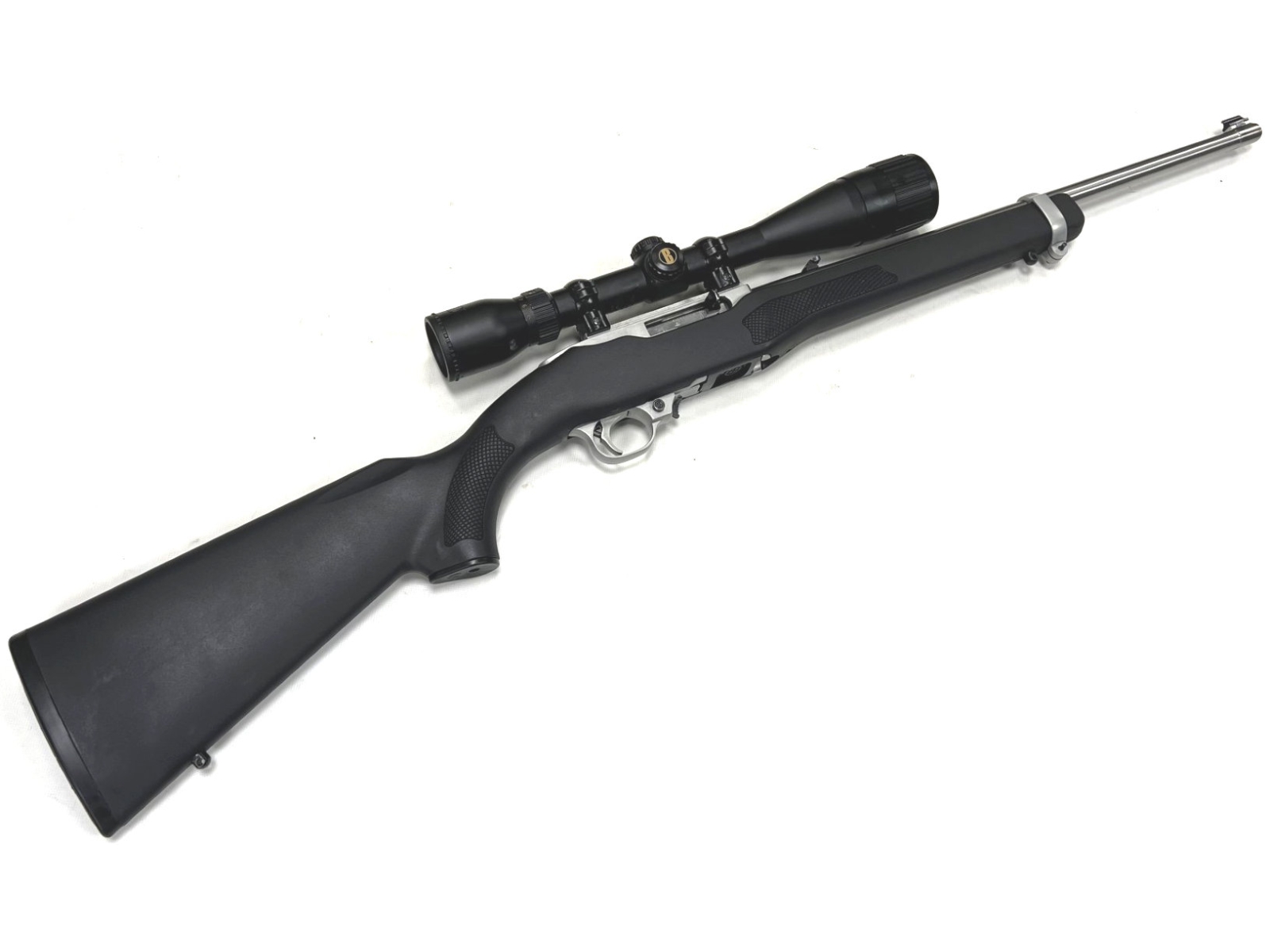 Used Ruger 10/22 Synthetic Stainless 18.5" Semi-Auto .22 LR Rifle Main Image used ruger 10/22 stainless .22 lr
