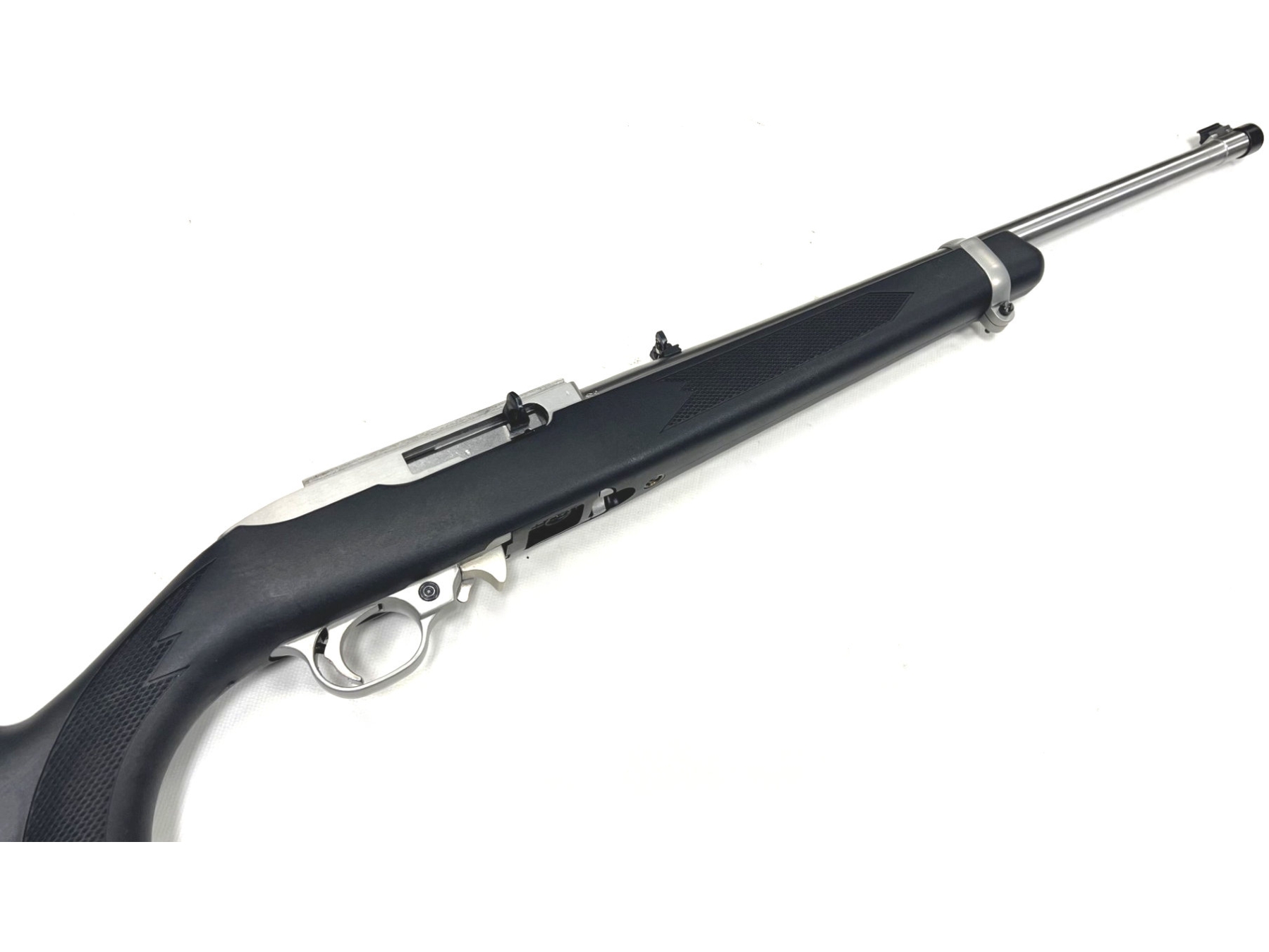 used ruger 10 22 stainless synthetic .22 lr