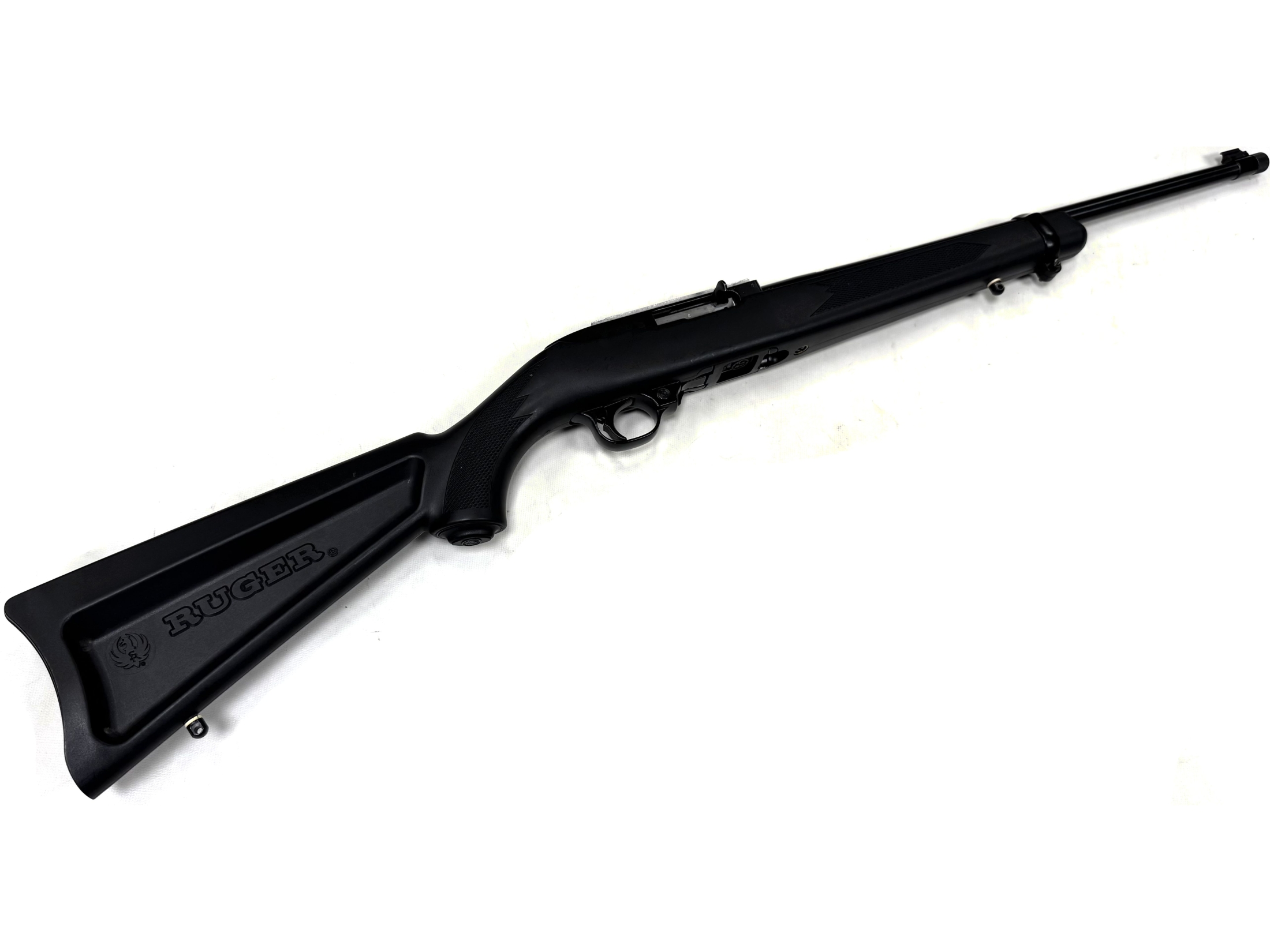 Used Ruger 10/22 Synthetic Blued 19" Semi-Auto .22 LR Rifle Main Image used ruger 22lr